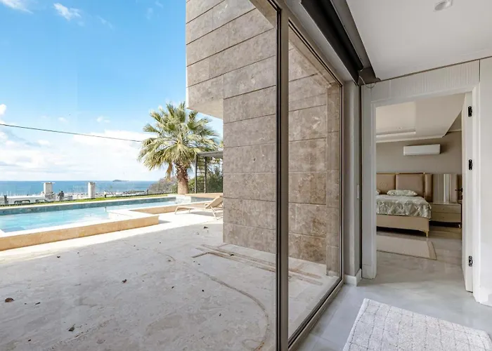 Villa Private Luxury In With Pool, Sauna & Stunning Sea View Bodrum